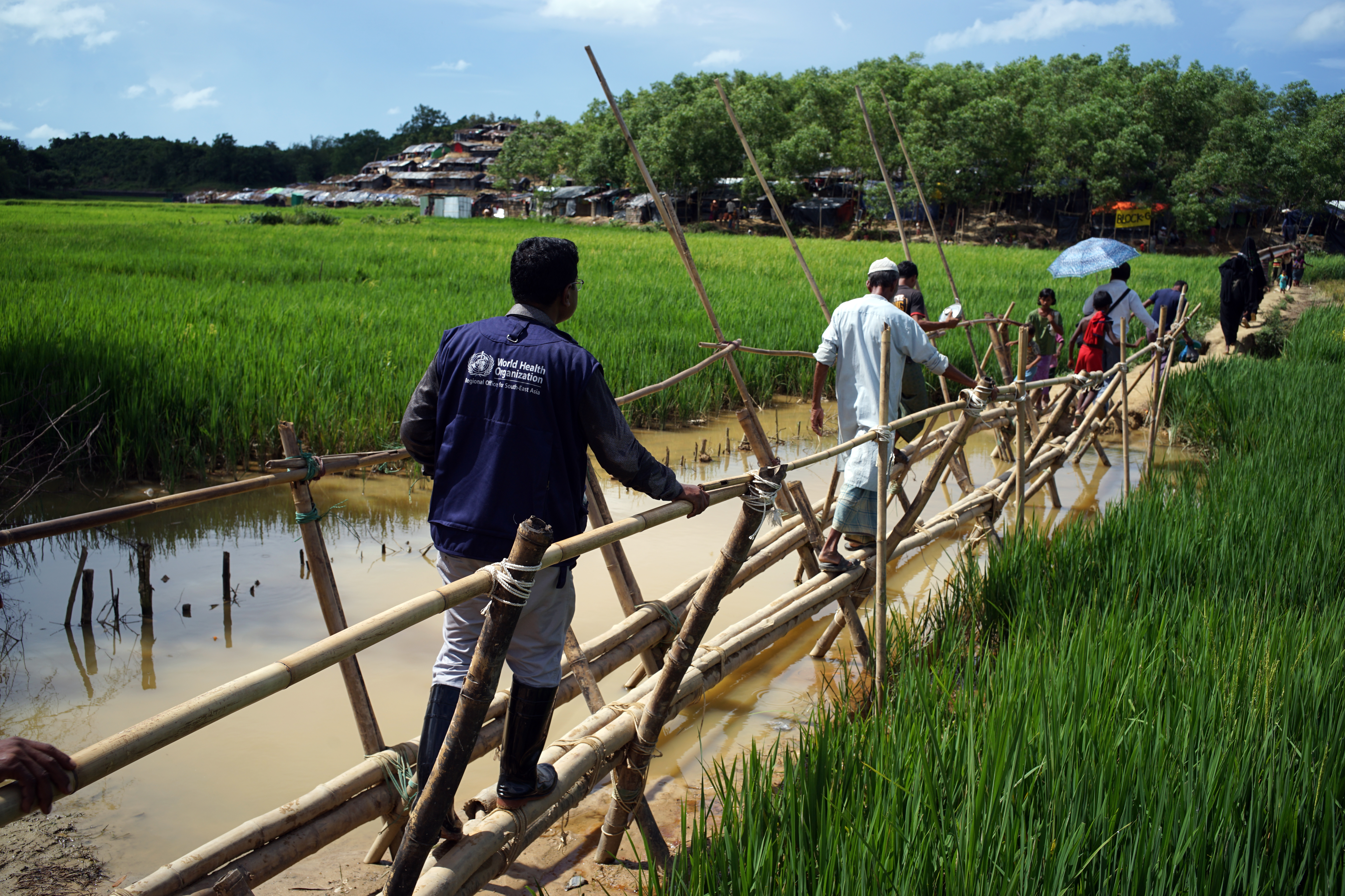 WHO SEARO in Cox's Bazar WHO SEARO in Cox's Bazar